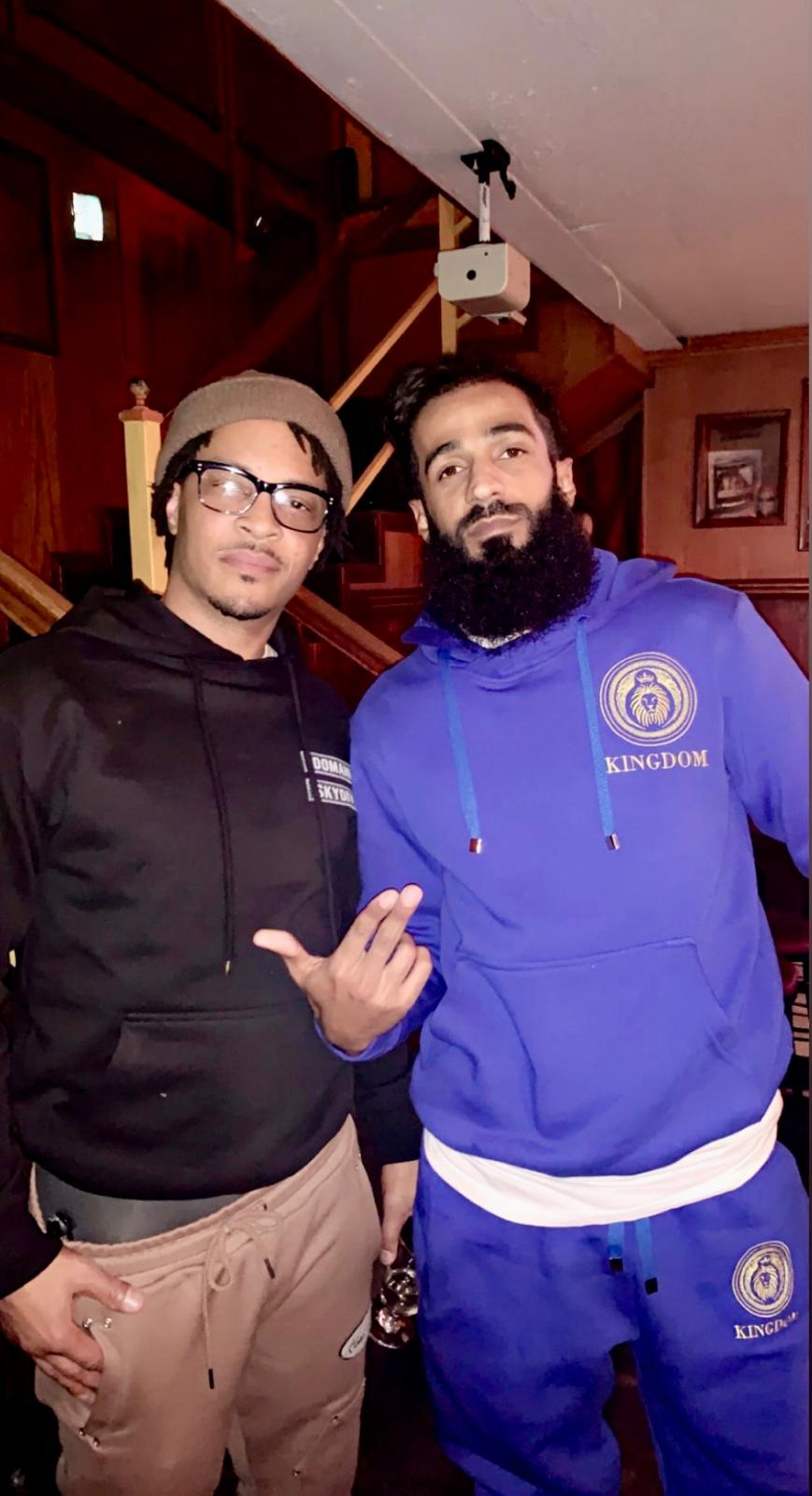 Pretty Brandao with T.I.